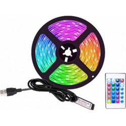 WHITE SHARK RGB LED STRIP + IR REMOTE HELIOS (LED-05) GADGETS Τεχνολογια - Πληροφορική e-rainbow.gr