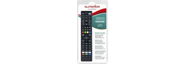 Superior Replacement Remote Control For Hisense Smart (SUPTRB028) TV ACCESSORIES Τεχνολογια - Πληροφορική e-rainbow.gr