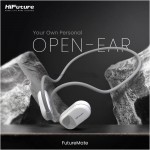 Στερεοφωνικό Ακουστικό Bluetooth HiFuture Future Mate Neckband Open Ear Γκρι-Λευκό Bluetooth Τεχνολογια - Πληροφορική e-rainbow.gr