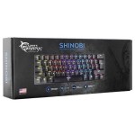 White Shark Shinobi mechanical keyboard blue switch - Black (GK-2022B) ΠΛΗΚΤΡΟΛΟΓΙΑ Τεχνολογια - Πληροφορική e-rainbow.gr