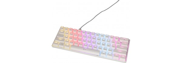 Lamtech pluto mechanical gaming keyboard RGB (LGP022186) - white ΠΛΗΚΤΡΟΛΟΓΙΑ Τεχνολογια - Πληροφορική e-rainbow.gr