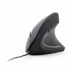 Gembird MUS-ERGO-01 ergonomic Vertical mouse - black MOUSE Τεχνολογια - Πληροφορική e-rainbow.gr