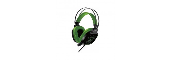 Wesdar GH9 Gaming Headsets with Led - Green HEADPHONE Τεχνολογια - Πληροφορική e-rainbow.gr