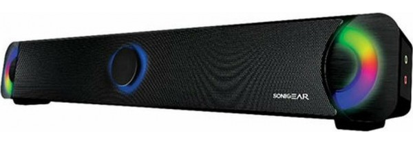 SONIC GEAR POWERFUL SOUNDBAR U300 BLACK 1.8W x 2 - (U300B) SPEAKERS / Bluetooth Τεχνολογια - Πληροφορική e-rainbow.gr