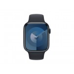Apple Watch S9 Aluminum 45mm Midnight (Sports Band Midnight) S/M Smart Watches Τεχνολογια - Πληροφορική e-rainbow.gr