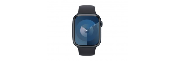 Apple Watch S9 Aluminum 45mm Midnight (Sports Band Midnight) S/M Smart Watches Τεχνολογια - Πληροφορική e-rainbow.gr