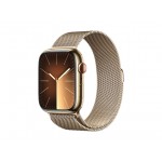 Apple Watch S9 stainless steel Cellular 45mm Gold (milanaise gold) Smart Watches Τεχνολογια - Πληροφορική e-rainbow.gr