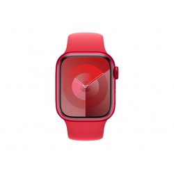 Apple Watch S9 Aluminium Cellular 41mm Red (Sportarmband Red) S/M