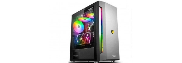 Gaming ARMAGGEDDON ATX GAMING PC CASE WITH RGB LIGHT TESSARAXX CORE 11 BLACK Desktop / Tower Τεχνολογια - Πληροφορική e-rainbow.gr