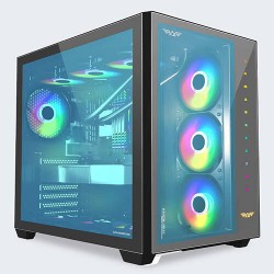 Gaming ARMAGGEDDON GAMING PC CASE FULL ATX TESSARAXX CORE 12 AIR BLACK - CORE12AIRB Desktop / Tower Τεχνολογια - Πληροφορική e-rainbow.gr