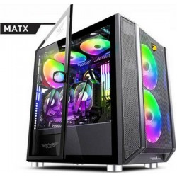 ARMAGGEDDON MICRO ATX GAMING PC CASE TESSARAXX CORE 1 AIR BLACK - CORE1AB Desktop / Tower Τεχνολογια - Πληροφορική e-rainbow.gr