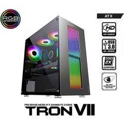 Κουτί Gaming ARMAGGEDDON GAMING CASE TRON VII BLACK - TRONVIIB Desktop / Tower Τεχνολογια - Πληροφορική e-rainbow.gr