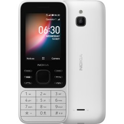 Nokia 6300 (4GB/512MB) 4G Dual - White MOBILE PHONES Τεχνολογια - Πληροφορική e-rainbow.gr
