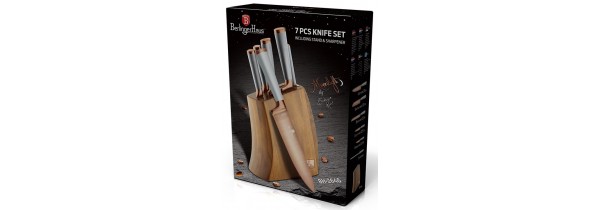 Berlinger Haus knife set with wooden stand (BH-2646) COOKING TOOLS Τεχνολογια - Πληροφορική e-rainbow.gr