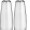 +Twin pack Glass Bottle 2 x 1L for DUO (1047202410) +19,99€