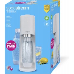 SodaStream Soda Maker Terra Valuepack – white (2270215) ΔΙΑΦΟΡΑ Τεχνολογια - Πληροφορική e-rainbow.gr