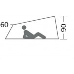 High Peak Minilite Tent for 2 people Blue 200 * 100 * 60/90 cm. - 90101578 Travel & camping Τεχνολογια - Πληροφορική e-rainbow.gr