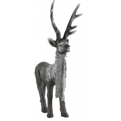 Christmas Figure Countryfield Deer Silver 104 cm (842771) CHRISTMAS ITEMS Τεχνολογια - Πληροφορική e-rainbow.gr