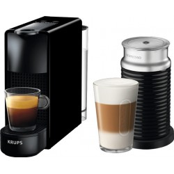 Coffee maker for Nespresso Krups XN1118V Essenza Mini & Aeroccino Black capsules Espresso Machine Τεχνολογια - Πληροφορική e-rainbow.gr