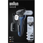 Braun Series 6 Blue Wet&Dry Electric Shaver (61-B7500CC) Ξυριστικές Τεχνολογια - Πληροφορική e-rainbow.gr