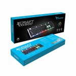 Alcatroz Spill Proof XKB100 Gaming Keyboard with Backlight Effects KEYBOARD Τεχνολογια - Πληροφορική e-rainbow.gr