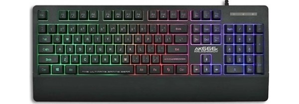 Gaming Keyboard ARMAGGEDDON GAMING KEYBOARD 8 BACKLIGHT EFFECTS AK-666X KEYBOARD Τεχνολογια - Πληροφορική e-rainbow.gr