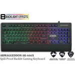 Gaming Keyboard ARMAGGEDDON GAMING KEYBOARD 8 BACKLIGHT EFFECTS AK-666X KEYBOARD Τεχνολογια - Πληροφορική e-rainbow.gr