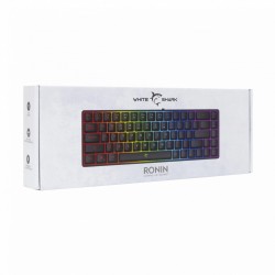 Gaming Πληκτρολόγιο WHITE SHARK RGB GAMING MEMBRANE KEYBOARD RONIN BLACK - GK-2201B ΠΛΗΚΤΡΟΛΟΓΙΑ Τεχνολογια - Πληροφορική e-rainbow.gr