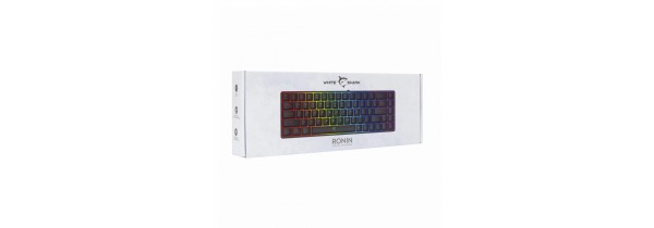 Gaming Keyboard WHITE SHARK RGB GAMING MEMBRANE KEYBOARD RONIN BLACK - GK-2201B KEYBOARD Τεχνολογια - Πληροφορική e-rainbow.gr