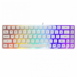 Gaming Keyboard WHITE SHARK RGB GAMING MEMBRANE KEYBOARD RONIN White - GK-2201W KEYBOARD Τεχνολογια - Πληροφορική e-rainbow.gr