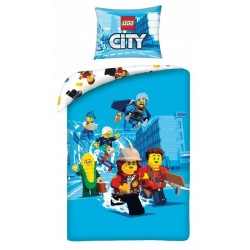 Halantex Lego City Duvet Cover Set 140*200 cm + Pillowcase 70*90 cm. (604630) KIDS ROOM Τεχνολογια - Πληροφορική e-rainbow.gr