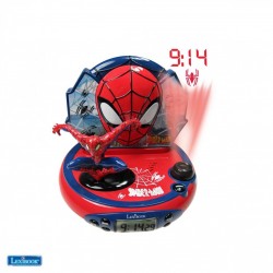 Παιδικό 3D Spiderman Projector clock Radio Lexibook (RP500SP-07) Επιτραπέζια Ρολόγια Τεχνολογια - Πληροφορική e-rainbow.gr