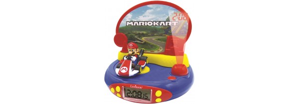 Παιδικό 3D Kart Super Mario Projector clock with sounds Lexibook (RP500Ni 01 06) Επιτραπέζια Ρολόγια Τεχνολογια - Πληροφορική e-rainbow.gr