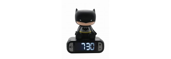 Kids Night Light Alarm Clock Lexibook Batman With Sound Effects (RL800BAT) KIDS ROOM Τεχνολογια - Πληροφορική e-rainbow.gr