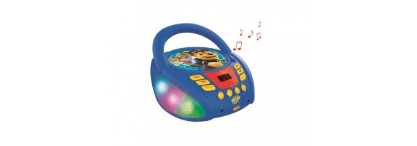 Children's CD player Paw Patrol with Bluetooth Lexibook (RCD109PA) PORTABLE RADIO/WORLD RECEIVERS Τεχνολογια - Πληροφορική e-rainbow.gr