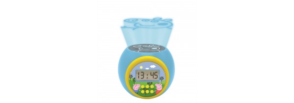 Kids Alarm Clock with Projector Lexibook Peppa Pig - RL977PP Table Watches Τεχνολογια - Πληροφορική e-rainbow.gr