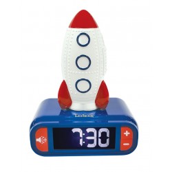 Kids Night Light Alarm Clock Lexibook Space With Sound Effects (RL800SPC) KIDS ROOM Τεχνολογια - Πληροφορική e-rainbow.gr