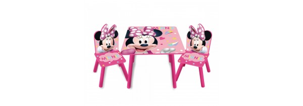 Children's Table and chairs Minnie Mouse By ARDITEX (MN13978) KIDS ROOM Τεχνολογια - Πληροφορική e-rainbow.gr