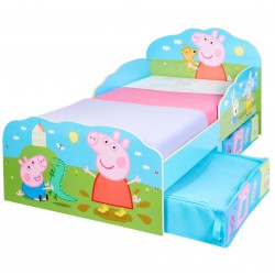 Children's bed Peppa Pig for mattress 140 * 70 cm & Storage KIDS ROOM Τεχνολογια - Πληροφορική e-rainbow.gr