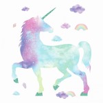 RoomMates wallstickers unicorn glitter (RMK3845GM) ΠΑΙΔΙΚΟ ΔΩΜΑΤΙΟ Τεχνολογια - Πληροφορική e-rainbow.gr