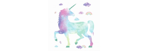 RoomMates wallstickers unicorn glitter (RMK3845GM) ΠΑΙΔΙΚΟ ΔΩΜΑΤΙΟ Τεχνολογια - Πληροφορική e-rainbow.gr