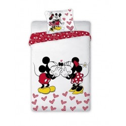 Set Duvet Cover Disney Mickey & Minnie 160*200 cm. + Pillow case 70*80cm. (274K016) KIDS ROOM Τεχνολογια - Πληροφορική e-rainbow.gr