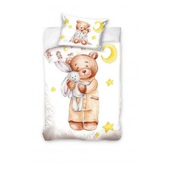 Carbotex Bear Sleep Duvet Cover Set 100*135 cm + Pillowcase 40*60 cm. (226013A) KIDS ROOM Τεχνολογια - Πληροφορική e-rainbow.gr