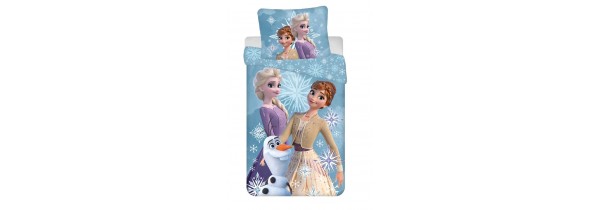 Jerry Fabrics Disney Frozen White Snowflake Duvet Cover Set 140*200cm + Pillowcase 70*90cm (035344) KIDS ROOM Τεχνολογια - Πληροφορική e-rainbow.gr