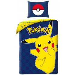 Halantex Pokémon Joyful Pikachu Duvet Cover Set 140*200 cm + Pillowcase 70*90 cm (608126) KIDS ROOM Τεχνολογια - Πληροφορική e-rainbow.gr