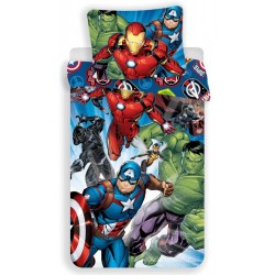 Set Duvet Cover Jerry Fabrics Avengers 140*200 cm. + Pillow case 70*90cm. (023075) KIDS ROOM Τεχνολογια - Πληροφορική e-rainbow.gr
