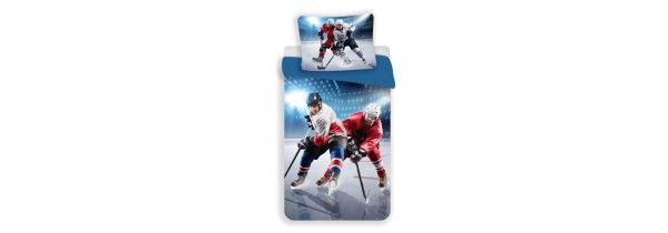 Faro Ice Hockey Fight Duvet Cover Set 140*200cm + Pillowcase 70*90cm (028681) KIDS ROOM Τεχνολογια - Πληροφορική e-rainbow.gr