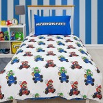 Carbotex Super Mario Checkers Duvet Cover Set 140*200 cm + Pillowcase 60*70 cm 100% Microfibre (1228361) KIDS ROOM Τεχνολογια - Πληροφορική e-rainbow.gr