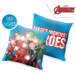 Kids Pillow Kids Licensing Avengers LED Light 40 * 40 cm. (15706MV) KIDS ROOM Τεχνολογια - Πληροφορική e-rainbow.gr