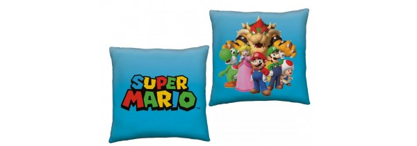 Kids Pillow Halantex Super Mario 40*40 cm. (601196) KIDS ROOM Τεχνολογια - Πληροφορική e-rainbow.gr